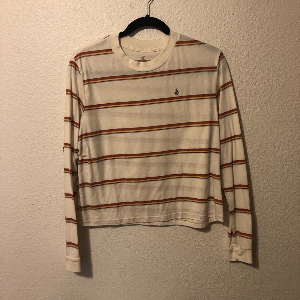 volcom long sleeve striped tshirt